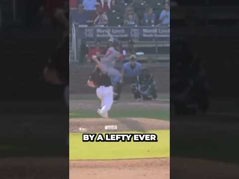 How Trey Cabbage sets record with his powerful swing!